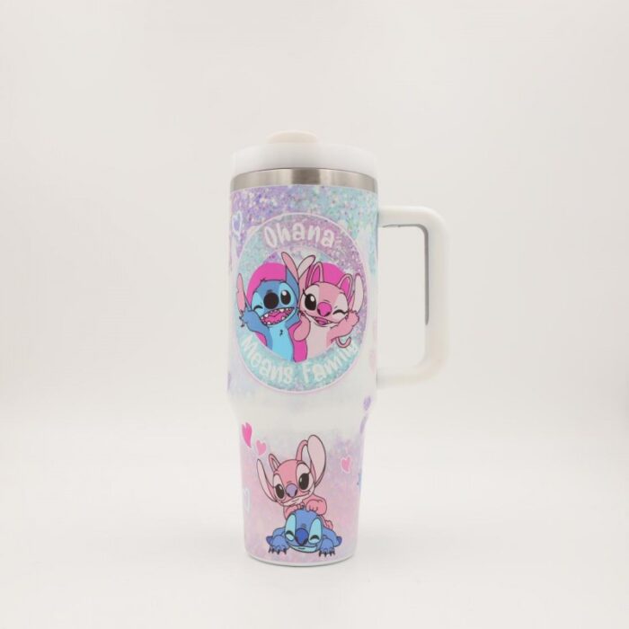 ⁦ثيرموس دزني ستيتش لون أبيض⁩ - الصورة ⁦2⁩