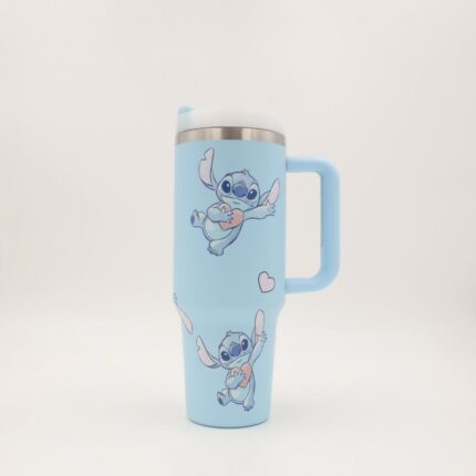 ثيرموس دزني ستيتش لون أزرق