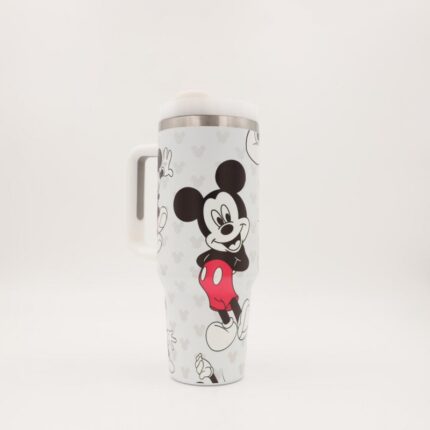 ثيرموس دزني ميكي لون أبيض