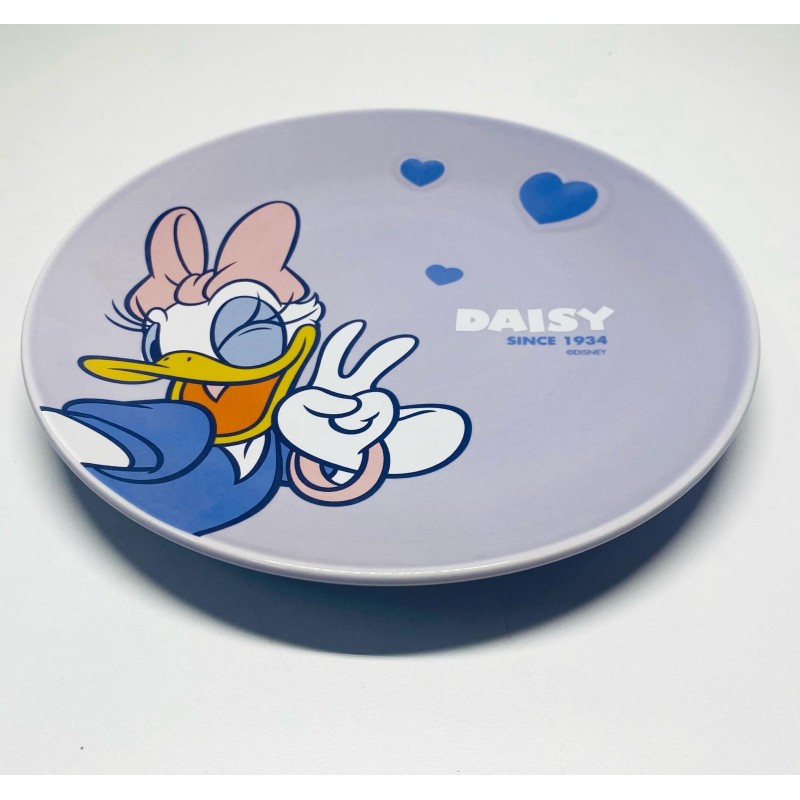 ⁦صحن ديزني بتصميم بطوطة لون أزرق⁩ - الصورة ⁦1⁩