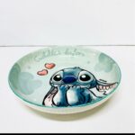 صحن ستيتش كبير لون فيروزي