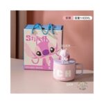 ⁦مج بتصميم ستيتش لون زهري⁩ - الصورة ⁦2⁩