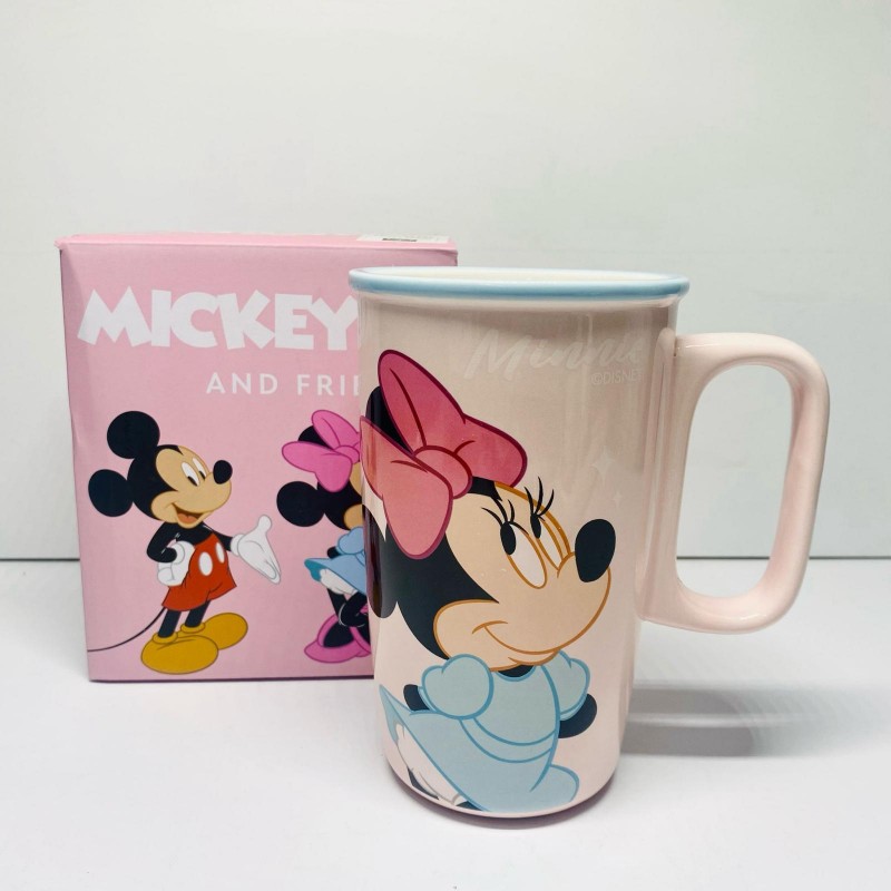 ⁦مج دزني بتصميم ميكي لون زهري⁩ - الصورة ⁦1⁩