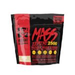 Mutant Mass Extreme Gainer Whey Protein Powder Build Muscle Size and Strength High Density Clean Calories Vanilla 2.72 KG