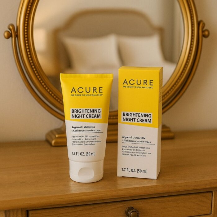 ⁦ACURE brightening night cream 50 ml - ﻛرﯾم ﻟﯾﻠﻲ لتفتيح البشرة 50 مل⁩ - الصورة ⁦2⁩