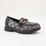 كندرة ستاتية بنعل متوسط لون أسود