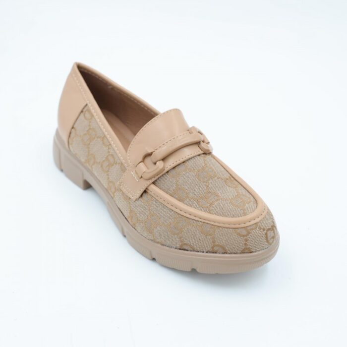 ⁦كندرة ستاتية بنعل متوسط لون عسلي⁩ - الصورة ⁦5⁩