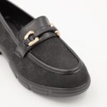 ⁦كندرة ستاتية بنعل متوسط لون أسود⁩ - الصورة ⁦6⁩