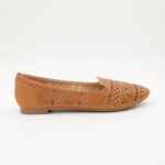 ⁦باليه ستاتي مريحة لون عسلي⁩ - الصورة ⁦2⁩