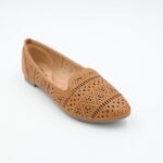 ⁦باليه ستاتي مريحة لون عسلي⁩ - الصورة ⁦5⁩