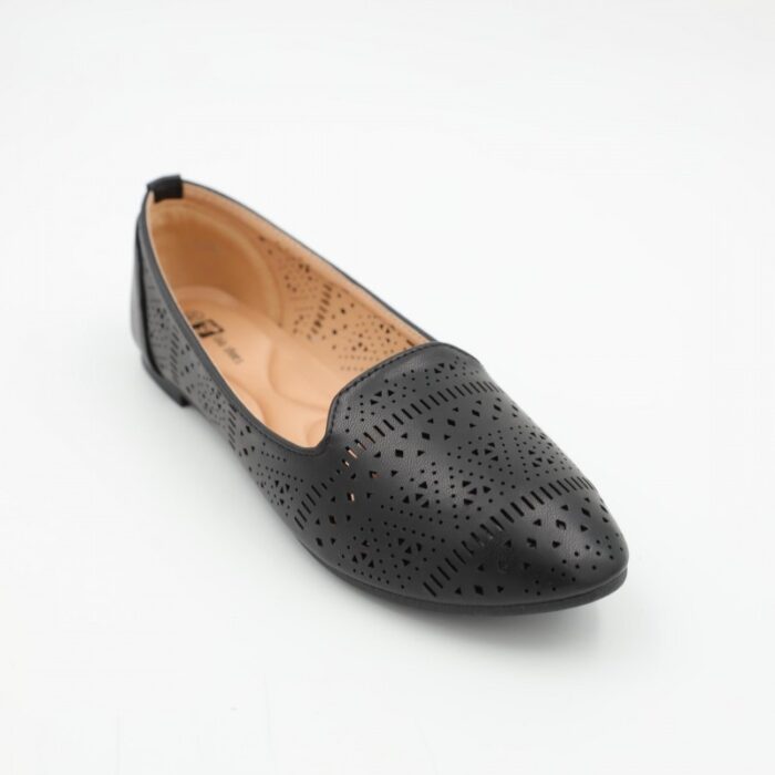 ⁦باليه ستاتي مريحة لون اسود⁩ - الصورة ⁦4⁩