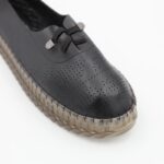 ⁦كندرة ستاتية مريحة نعل مرتفع لون أسود⁩ - الصورة ⁦6⁩