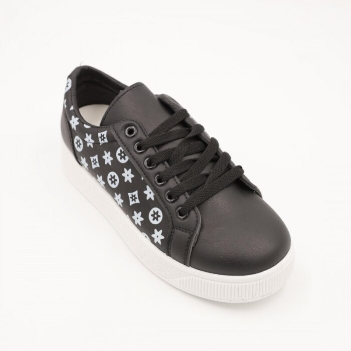 ⁦بوت ستاتي سبورت يومي عملي ومريح لون أسود⁩ - الصورة ⁦5⁩