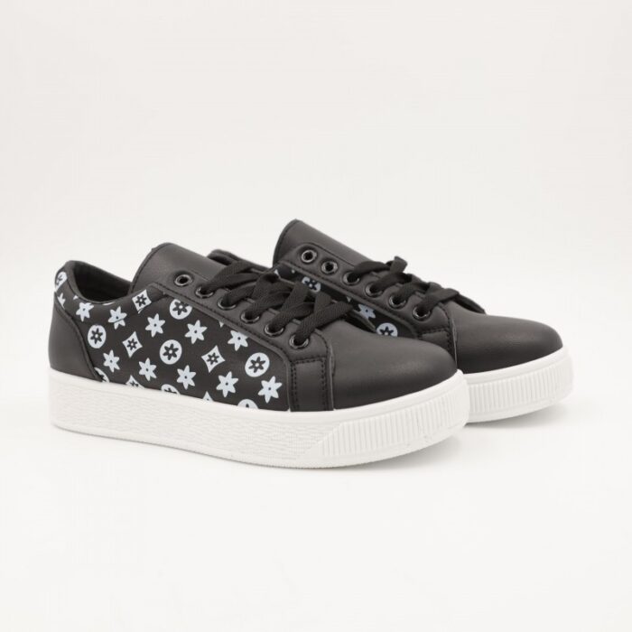 ⁦بوت ستاتي سبورت يومي عملي ومريح لون أسود⁩ - الصورة ⁦6⁩