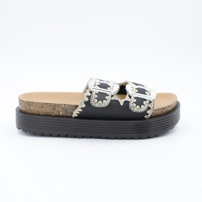 ⁦بابوج ستاتي نعل مرتفع عملي ومريح⁩ - الصورة ⁦2⁩