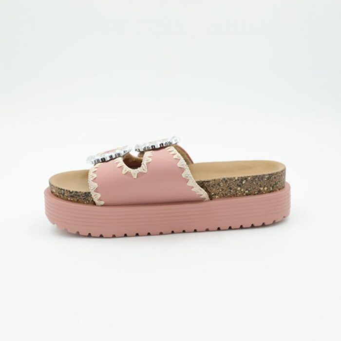 ⁦بابوج ستاتي نعل مرتفع عملي ومريح⁩ - الصورة ⁦3⁩