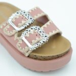 ⁦بابوج ستاتي نعل مرتفع عملي ومريح⁩ - الصورة ⁦6⁩