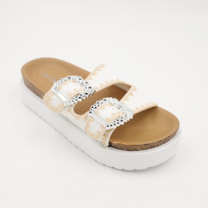 ⁦بابوج ستاتي نعل مرتفع عملي ومريح⁩ - الصورة ⁦5⁩