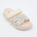 ⁦بابوج ستاتي نعل مريح عملي لون بيج⁩ - الصورة ⁦3⁩