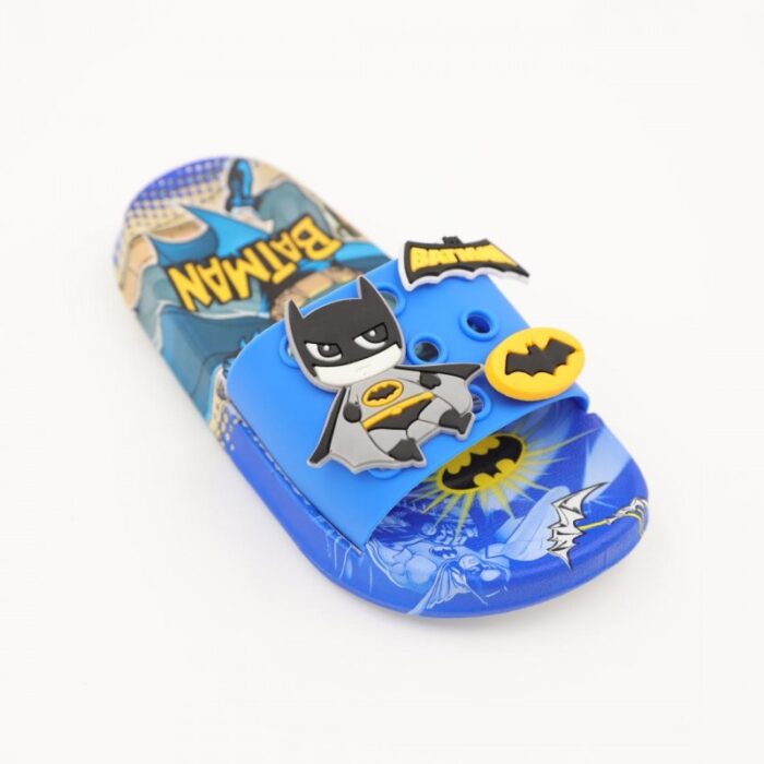 ⁦شبشب أطفال بتصميم بات مان⁩ - الصورة ⁦4⁩