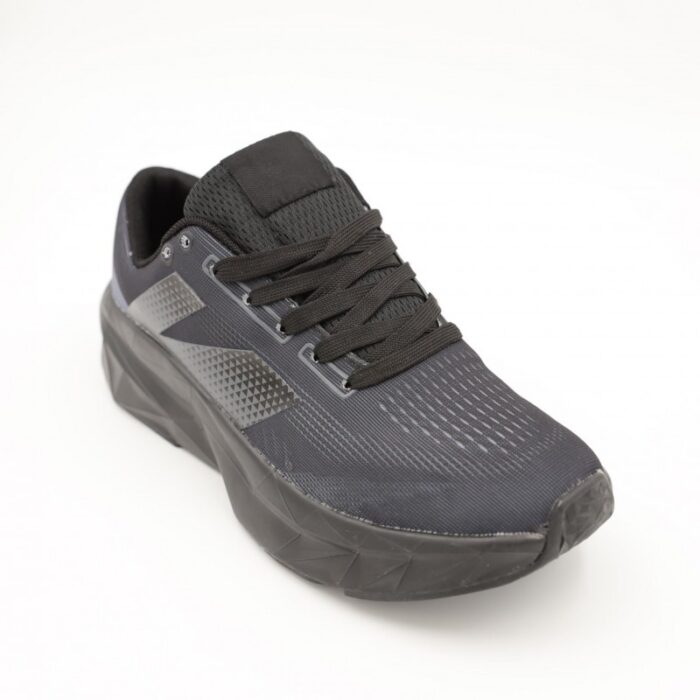 ⁦حذاء سبورت لون أسود عملي ومريح⁩ - الصورة ⁦6⁩