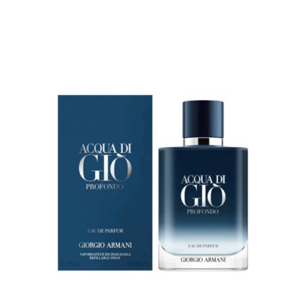 Acqua di Gio Profondo EDP By Giorgio Armani For Men 100 ML-عطر أكوا دي جيو بورفوندو من جورجيو أرماني للرجال سعة 100 مل