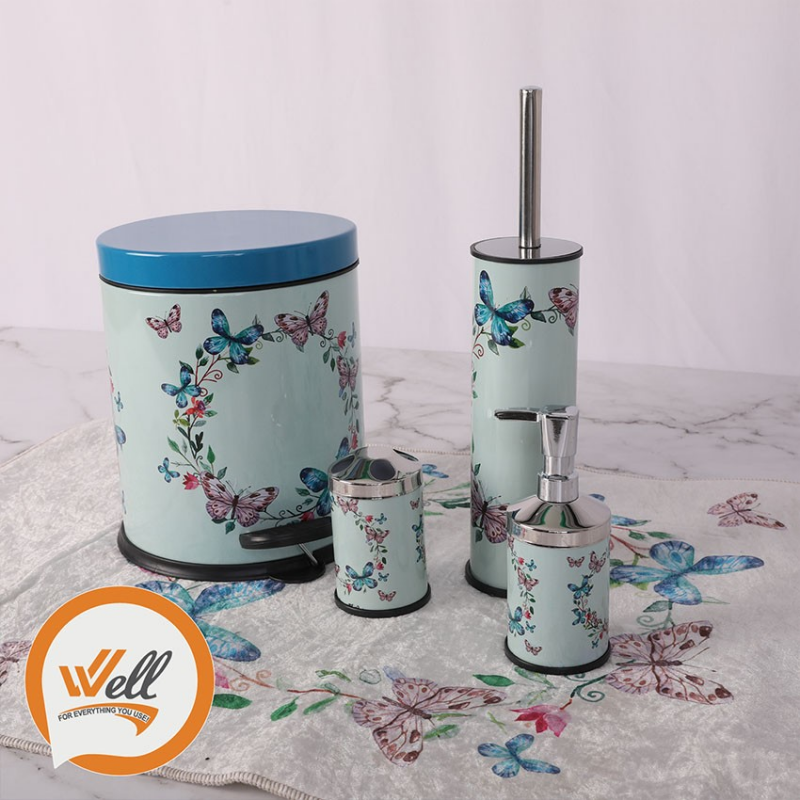 ⁦طقم اكسسوارات حمام 5 قطع⁩ - الصورة ⁦1⁩