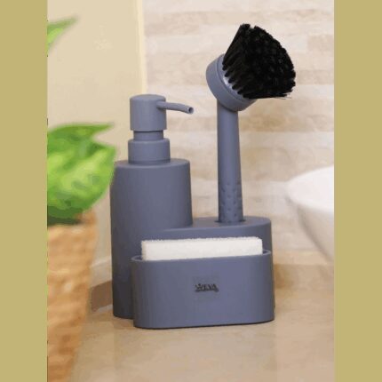 طقم اكسسوار مجلى مطبخ 3 قطع ZEN GREY