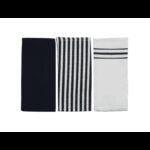 طقم بشاكير مطبخ 3 قطع VALOR ATLANTIS NAVY 45X70 CM