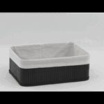 ⁦سلة بشاكير مستطيل Lorin 28X21X12 CM⁩ - الصورة ⁦2⁩