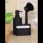 طقم اكسسوار مجلى مطبخ 3 قطع ZEN BLACK