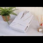 روب حمام قطن 100% VALOR SİLVER LIGHT GREY ONE SIZE