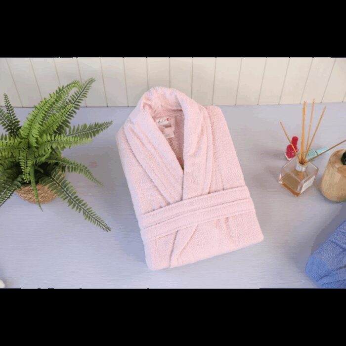 103382051_6833560596c8a روب حمام قطن 100% VALOR SİLVER ROSE ONE SIZE - الصورة 1