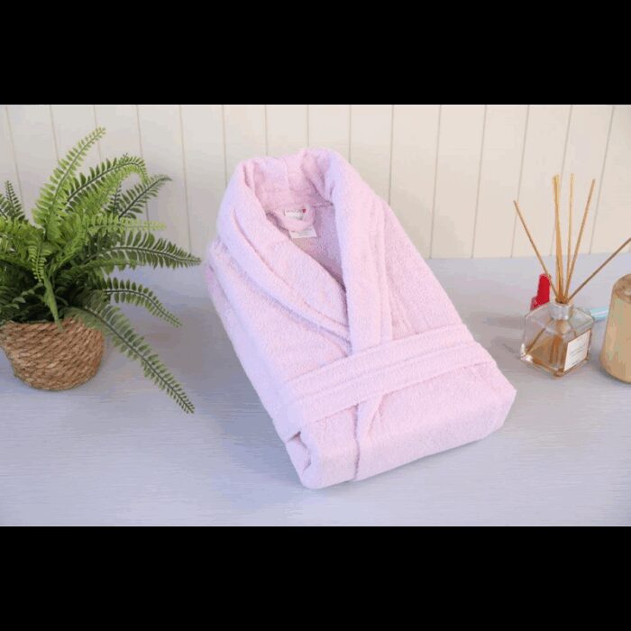 103382052_68335608d4dfc روب حمام قطن 100% VALOR SİLVER LILAC ONE SIZE - الصورة 1