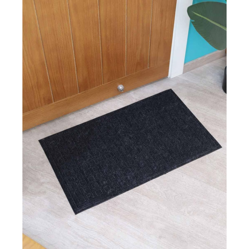 103382056_68335616ad1f9 دعسة مدخل بيت DOOR MATS BLOCKS CHARCOAL 45 X 75 CM - الصورة 1