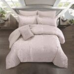 ⁦طقم غطاء تخت 7 قطع TAILOR JACQUARD - MAXIMOS TEA ROSE KING 270X240 CM⁩ - الصورة ⁦4⁩