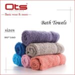 ⁦منشفة حمام كبيرة فاخرة صناعة مصرية حجم 90×160 سم⁩ - الصورة ⁦2⁩