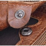 ⁦جزدان محفظة رجالي أصلي - يتسع للهوية - مصنوع من جلد البقر الطبيعي ذات جودة عالية - جيوب متعددة تتسع لكافة المستلزمات كالبطاقات والنقود⁩ - الصورة ⁦4⁩