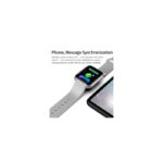 ⁦بكج ساعة ذكية D20 إلكترونية لمراقبة اللياقة البدنية - مع ايربود لاسلكية تعمل بالبلوتوث- لون أسود⁩ - الصورة ⁦6⁩