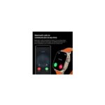 ⁦ساعة ذكية T900 الترا شاشة 1.99 بوصة، تدعم الاتصال البلوتوث والرد على المكالمات - شحن لاسلكي - حزام لون رمادي⁩ - الصورة ⁦2⁩