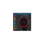 ⁦ساعة رياضية رقمية مع إضاءة LED للرجال ضد الماء - حزام سيليكون متين⁩ - الصورة ⁦2⁩