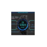 ⁦ساعة رياضية رقمية مع إضاءة LED للرجال ضد الماء - حزام سيليكون متين⁩ - الصورة ⁦3⁩