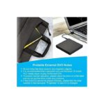 ⁦محرك أقراص خارجي DVDCDRW مزود بتقنية USB 2.0 - لتوفير سرعة عالية وموثوقية في النقل - مثالي لأجهزة الكمبيوتر المحمولة والمكتبية⁩ - الصورة ⁦5⁩