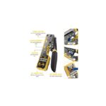 ⁦مكبس لأسلاك الشبكة نوعية ممتازة موديل ZoeRax RJ45 مصنوعة من مواد متينة مع شفرات بديلة هذه الأداة متوافقة مع أسلاك Cat6 Cat5 Cat5e RJ46⁩ - الصورة ⁦2⁩