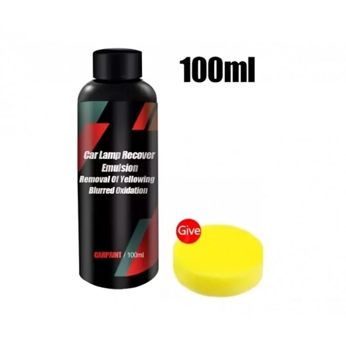 103382422_6833585a5792f علبة واحدة 100 مل لتنظيف وتلميع مصابيح السيارة والتخلص الخدوش والضباب واستعادة وضوح المصابيح الأمامية المؤكسدة والمصفرة بسرعة وسهولة - الصورة 1