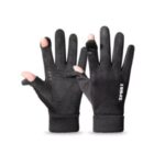 كفوف لشاشات اللمس وقيادة الدراجات لون اسود ماركة Sport