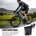 ⁦حامل أكواب وللجوال لعربة الاطفال وللدراجات - مع مشبك لتثبيته ودوران 360 درجة - مناسب لجميع الأكواب⁩ - الصورة ⁦3⁩