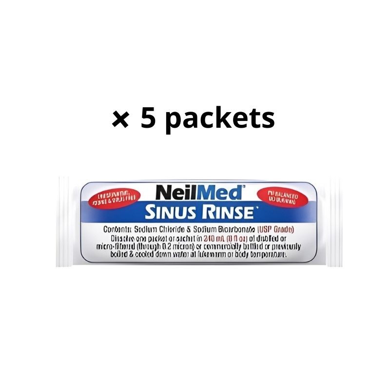 ⁦أكياس بخاخ لترطيب الجيوب الانفية بكج 5 أكياس⁩ - الصورة ⁦1⁩