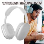 ⁦سماعة لاسلكية P9 بلوتوث مع مايكروفون- مع خاصية إلغاء الضوضاء لون أسود⁩ - الصورة ⁦3⁩