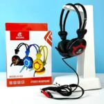 ⁦سماعة رأس سلكية مع ميكروفون للألعاب موديل JEQANG JH-818 لون أسود⁩ - الصورة ⁦2⁩